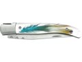 Laguiole knife - 11 cm - clear - with pouch 4