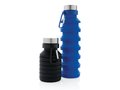 Leakproof collapsible silicone bottle with lid 11