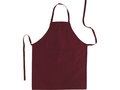 Apron with adjustable neck clasp