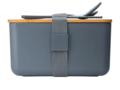 1500 ml Lunchbox with bamboo lid and cutlery set 2