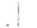Custom-made 2-in-1 sublimation lanyard with integrated charging cable – fully personalized design 4