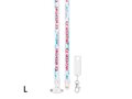 Custom-made sublimation lanyard with 3-in-1 charging cable – fully personalized design 1
