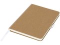 Espresso medium size cardboard notebook