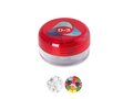 Custom-Made Round Plastic Container Filled with Mints or Candy – Fully Custom Design