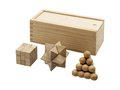 3 Pcs Wooden Brainteasers 1