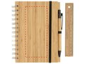Bamboo A5 notebook with pen 6