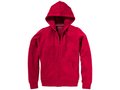 Open Full Zip Hooded Sweater 7