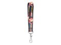 Custom-made fine short polyester strap with sublimation print – fully personalized design 2