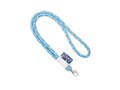 Custom-made polyester sublimation lanyard with full-color printing or woven label – fully personalized design