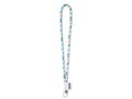 Custom-made polyester sublimation lanyard with full-color printing or woven label – fully personalized design 3