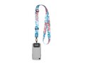 Custom-Made Adjustable Crossbody Phone Holder with Your Design and Sublimated PVC Logo Patch – Fully Customizable