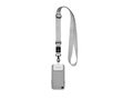 Custom-Made Woven Adjustable Crossbody Phone Holder with Metal Plate for Engraved Logo – Fully Custom Design