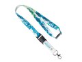 Custom-Made Satin Lanyard with One-Sided Sublimation Logo – Fully Custom Design 4