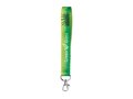 Custom-made short RPET strap with full-color sublimation – fully personalized design