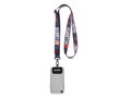 Custom-Made Sustainable Adjustable Phone Lanyard in Sublimated rPET – Fully Custom Design