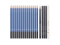 Professional 40-piece art sketching and drawing set 1