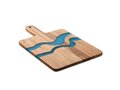 Acacia serving board with epoxy resin detail