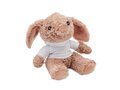 Bunny plush wearing a hoodie 3