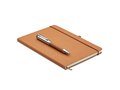 Recycled leather notebook set 6