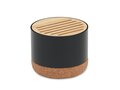 Cork and aluminium speaker