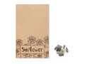 Sunflower seeds in envelope