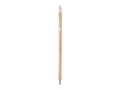 Natural pencil with eraser 1