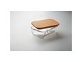 Glass lunch box with cork lid 3