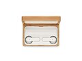 TWS earbuds in bamboo case 6