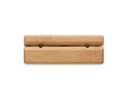 TWS earbuds in bamboo case 9