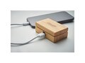 TWS earbuds in bamboo case 11