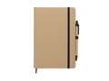 A5 notebook in recycled carton