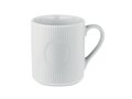 Ribbed ceramic mug mat 340 ml