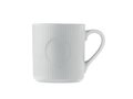 Ribbed ceramic mug mat 340 ml 10