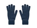 Knitted gloves in RPET 10