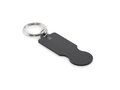Key ring with trolley token