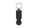 Key ring with trolley token 1