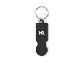 Key ring with trolley token 3