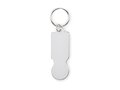 Key ring with trolley token 6