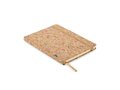 A5 cork coloured notebook