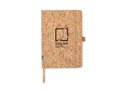 A5 cork coloured notebook 4
