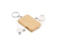 Key ring charging cable