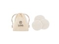Reusable face cleaning pad set 1