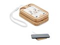 15W wireless charger in bamboo