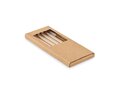 4 reusable glass straws 1
