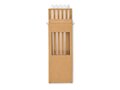 4 reusable glass straws 2