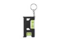 Magnetic level ABS key ring 2