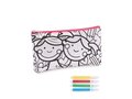 Pencil case with markers