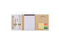 Stationary set with notepad