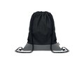 RPET PU drawstring bag 2 tone