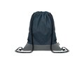 RPET PU drawstring bag 2 tone